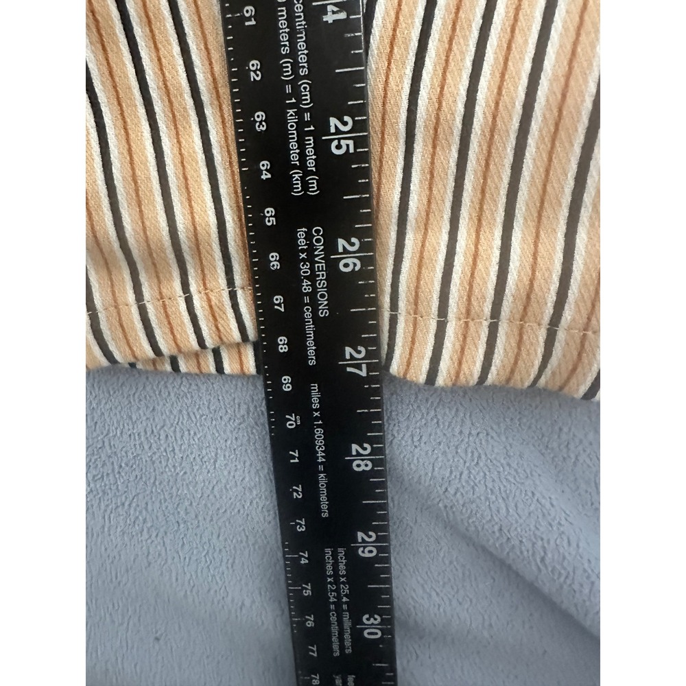 BILLABONG Desert Adventure Striped Pants Size Small Brown Waist Stripped Preppy - Picture 12 of 14